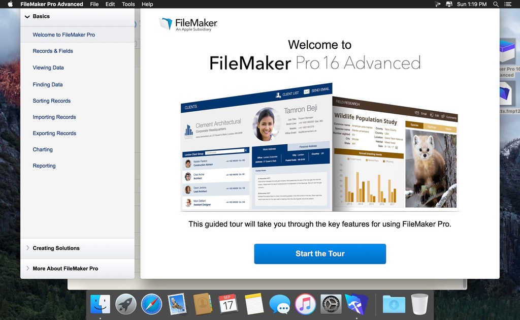 filemaker pro 17 for mac